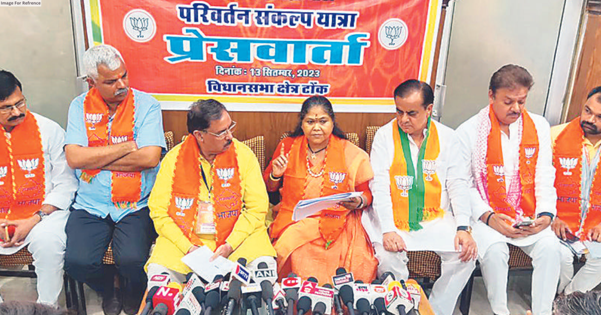 People keen about Yatra, want to get rid of Cong misrule: Sadhvi Niranjan Jyoti